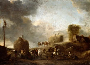 Récolte de foin
